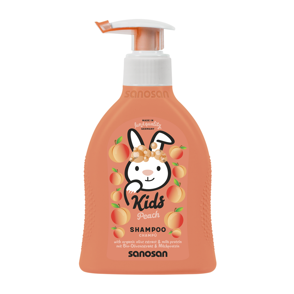 sanosan Kids Shampoo Peach 200ml